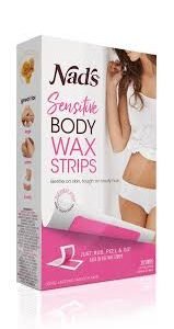 Body Bikini wax stripes