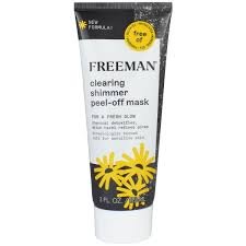 Clearing shimmer peel off mask
