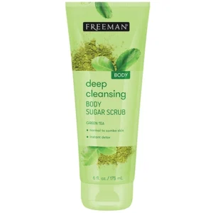 Deep cleansing sugar scrub