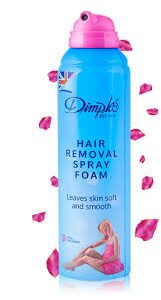 Hair removal spray