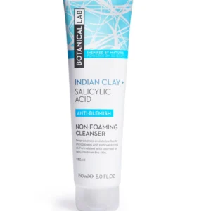 Indian clay salicylic acid non foaming cleanser