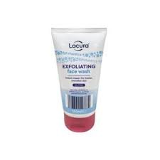 Lacura exfoliating polish wash