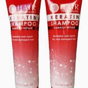 Keratin shampoo damage repair