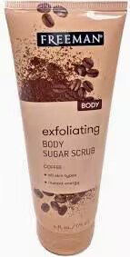 Exfoliating  coffee body sugar scrub
